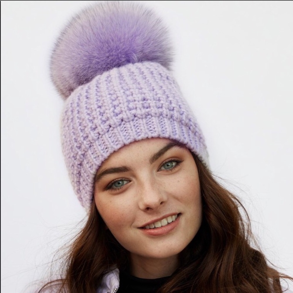 Kyi Kyi Pompon Hat Beanie